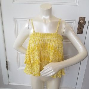 Xhilaration Women's Tiered Ruffled Tank. 3/$25